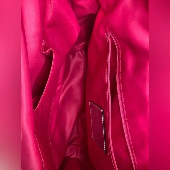 Rare Coach Poppy Silver Glam Tote Bag - Picture 9 of 16